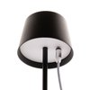 Lampe de table Securit MonteCarlo LED rechargeable dimmable noir Photo