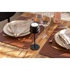 Lampe de table Securit MonteCarlo LED rechargeable dimmable noir Photo