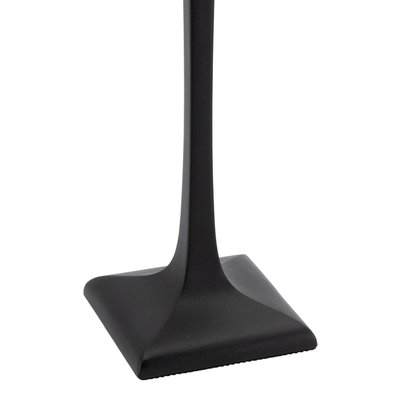 Lampe de table Securit Milano LED rechargeable dimmable taupe-noir