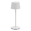 Tafellamp Securit MonteCarlo LED oplaadbaar dimbaar wit foto