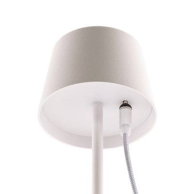 Tafellamp Securit MonteCarlo LED oplaadbaar dimbaar wit