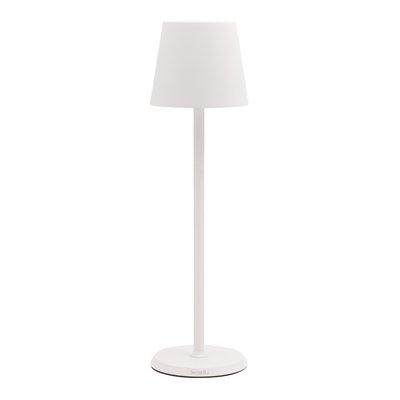 Lampe de table Securit Feline LED rechargeable dimmable blanc