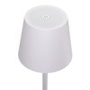 Lampe de table Securit Feline LED rechargeable dimmable blanc Photo