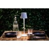 Lampe de table Securit Feline LED rechargeable dimmable blanc Photo