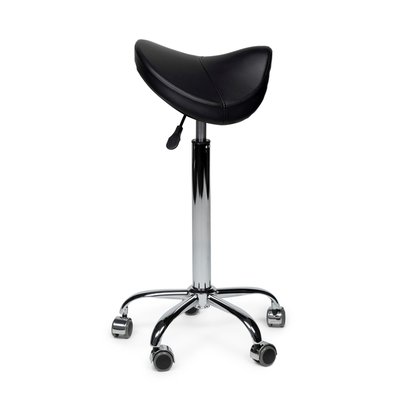 Siège amazone Office Premium haut roulette dure noir