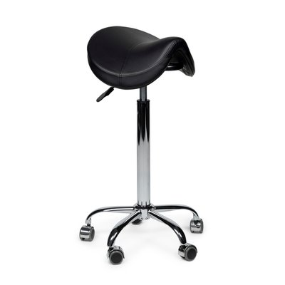 Siège amazone Office Premium haut roulette dure noir