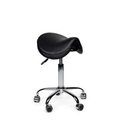 Siège amazone Office Premium bas roulette dure noir