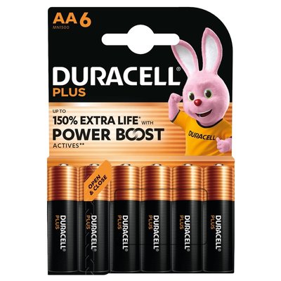 Pile Duracell Plus PowerBoost 6x AA