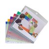 Enveloptas Djois Color Collection A4 horizontaal geperforeerd assorti foto