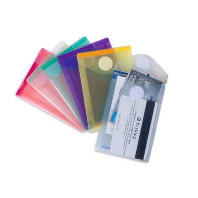Enveloptas Djois Color Collection A7 verticaal assorti
