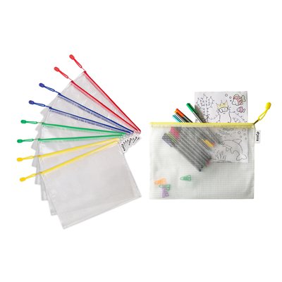 Opbergtas Djois met rits A4 assorti