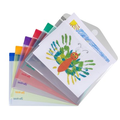 Enveloptas Djois Color Collection A5 horizontaal assorti