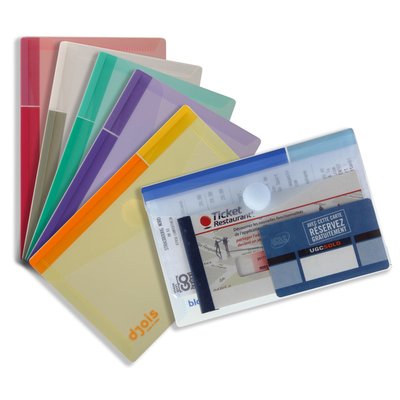 Enveloptas Djois Color Collection A6 horizontaal assorti