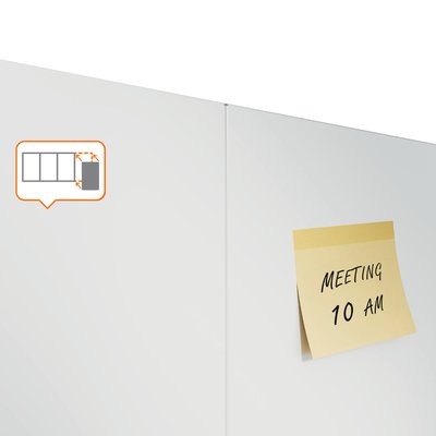 Whiteboard Nobo Infinity randloos 60x90cm