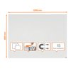 Whiteboard Nobo Infinity randloos 90x120cm foto