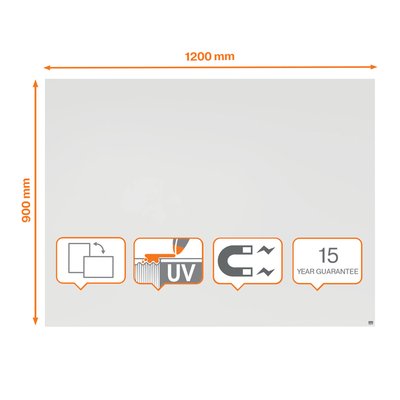 Whiteboard Nobo Infinity randloos 90x120cm