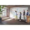 Whiteboard Nobo Infinity randloos 90x120cm foto