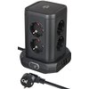 Multiprise Brennenstuhl tour 8 prises avec 2x USB-A 1x USB-C PD noir Photo