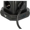 Multiprise Brennenstuhl tour 8 prises avec 2x USB-A 1x USB-C PD noir Photo