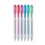 Stylo gel Sakura Gelly Roll Metallic 08 rétractable set 6 couleurs