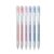 Stylo gel Sakura Gelly Roll Stardust 08 rétractable set 6 couleurs