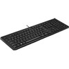 Toetsenbord HP 125 USB bedraad QWERTY foto