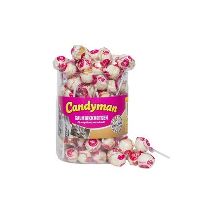 Sucette Cadyman Salmiak 60 pièces