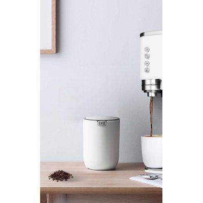 Poubelle de table EKO Fandy 2 avec couvercle basculant 2,2L blanc