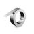 Ruban relief Dymo Embossing non collant aluminium 12mm argent