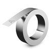 Ruban relief Dymo Embossing collant aluminium 12mm argent Photo