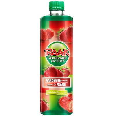 Sirop RAAK fraise 750ml
