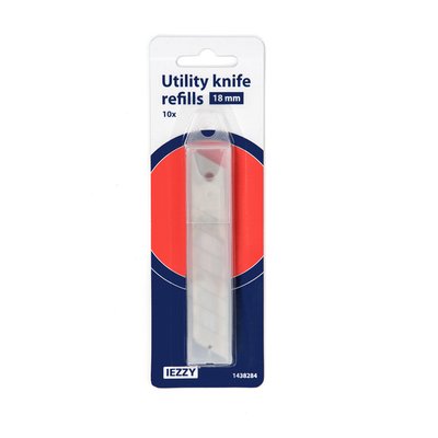Snijmes vullingen IEZZY 18mm 10 stuks