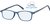 Bril Montana +0.00 dpt blue light filter blauw