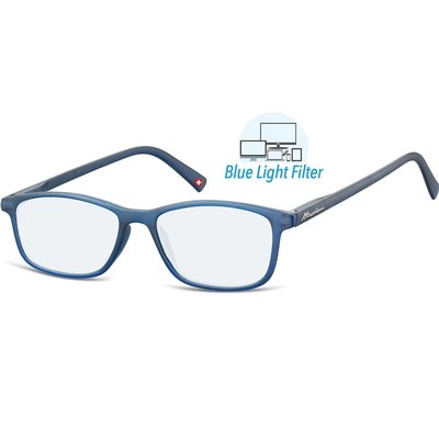 Leesbril Montana +1.50 dpt blue light filter blauw