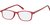 Bril Montana +0.00 dpt blue light filter rood