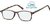 Leesbril Montana +2.50 dpt blue light filter turtle