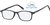 Bril Montana +0.00 dpt blue light filter zwart