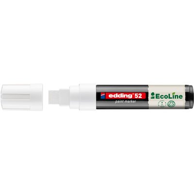 Marqueur peinture edding 52 EcoLine à base d'eau 4-15mm blanc
