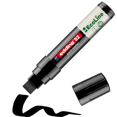 Marqueur peinture edding 52 EcoLine à base d'eau 4-15mm noir