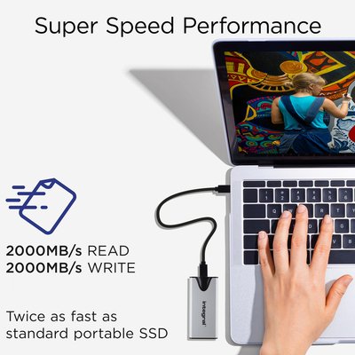 SSD Integral SlimXpress Portable USB-C 500GB