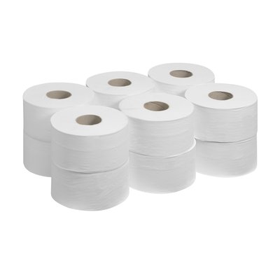 Toiletpapier Kleenex jumbo 2-laags 180m wit 8571