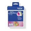 Cartouche d'encre Brother LC-527XL noir + 3 couleurs Photo