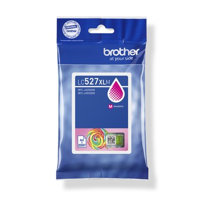 Inktcartridge Brother LC-527XLM rood