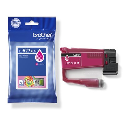 Inktcartridge Brother LC-527XLM rood