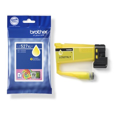 Inktcartridge Brother LC-527XLY geel