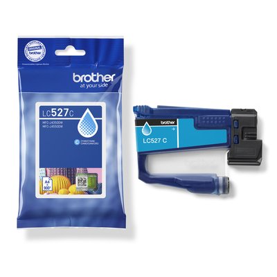 Inktcartridge Brother LC-527C blauw