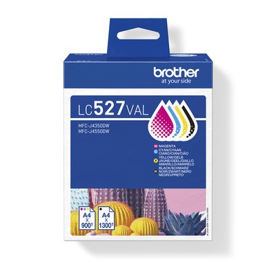 Cartouche d'encre Brother LC-527 noir + 3 couleurs