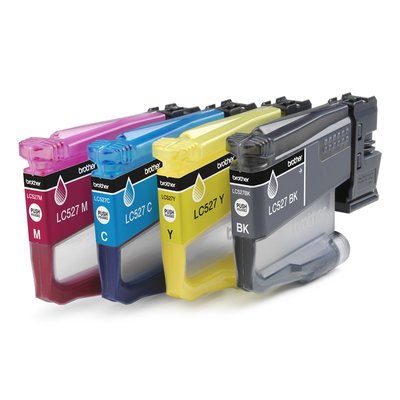 Cartouche d'encre Brother LC-527 noir + 3 couleurs