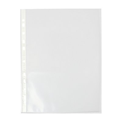 Pochette Quantore A4 11 perforations PP 0,08 lisse 25 pièces