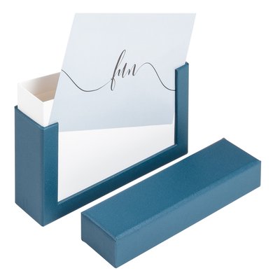 Boîte à photos walther design Fun 10x15cm 100 photos bleu